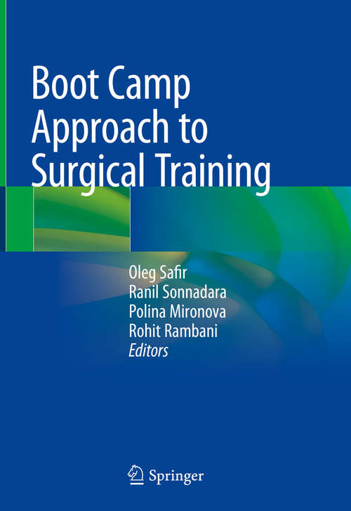 Book cover of Boot Camp Approach to Surgical Training