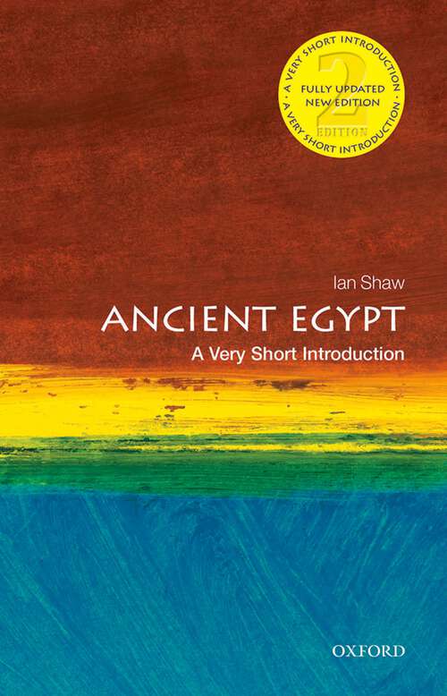 Book cover of Ancient Egypt: A Very Short Introduction (Very Short Introductions)