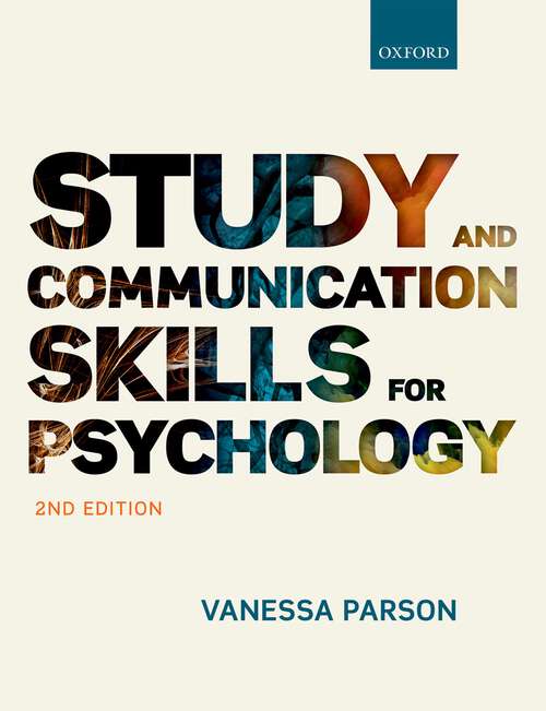 Book cover of Study and Communication Skills for Psychology