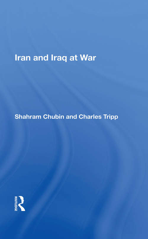 Book cover of Iran And Iraq At War