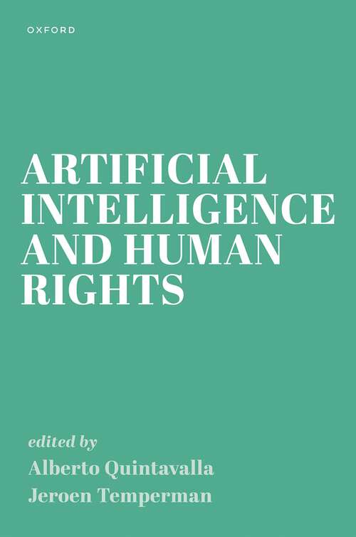 Book cover of Artificial Intelligence and Human Rights