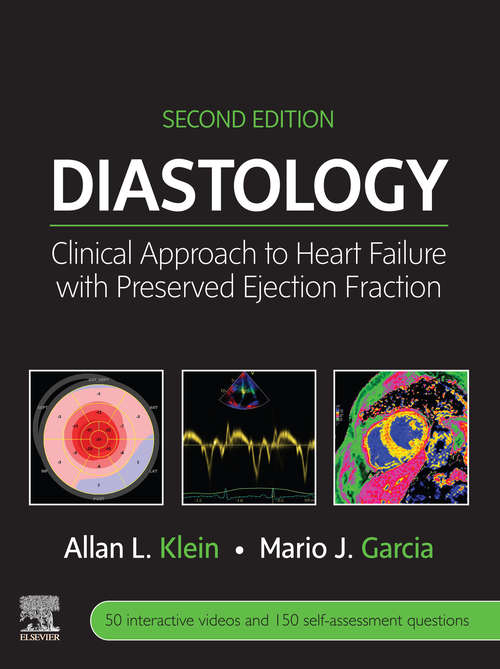 Book cover of Diastology E-Book: Clinical Approach to Heart Failure with Preserved Ejection Fraction (2)