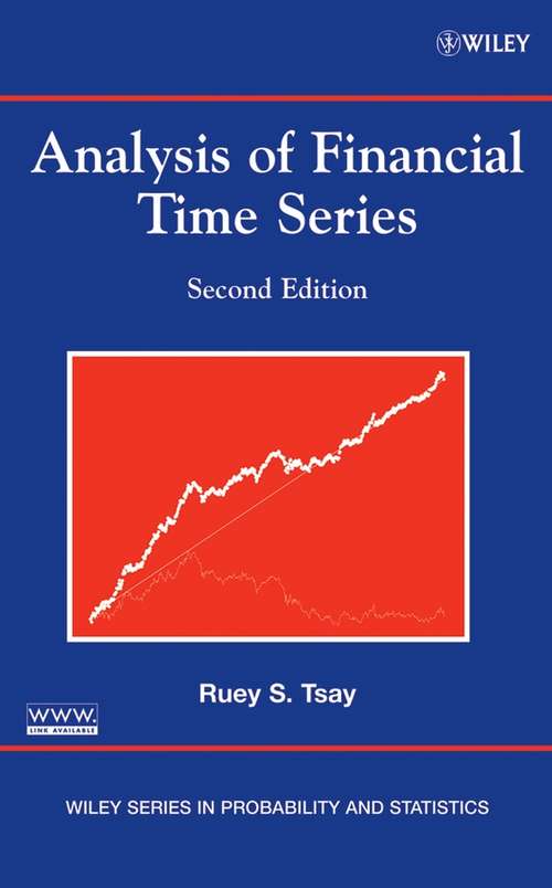 Book cover of Analysis of Financial Time Series (2) (Wiley Series in Probability and Statistics #543)