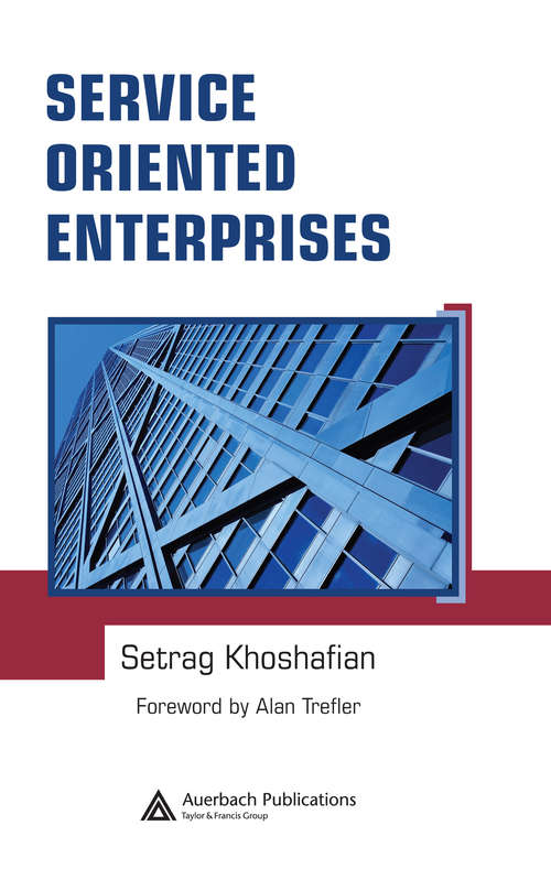 Book cover of Service Oriented Enterprises