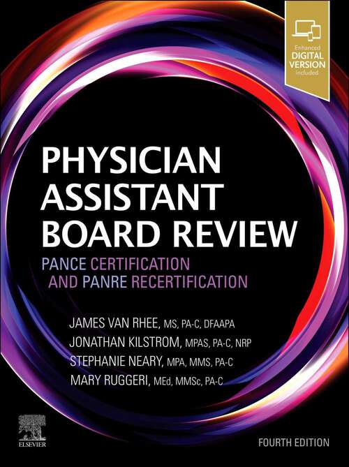 Book cover of Physician Assistant Board Review - E-Book: Physician Assistant Board Review - E-Book (4)