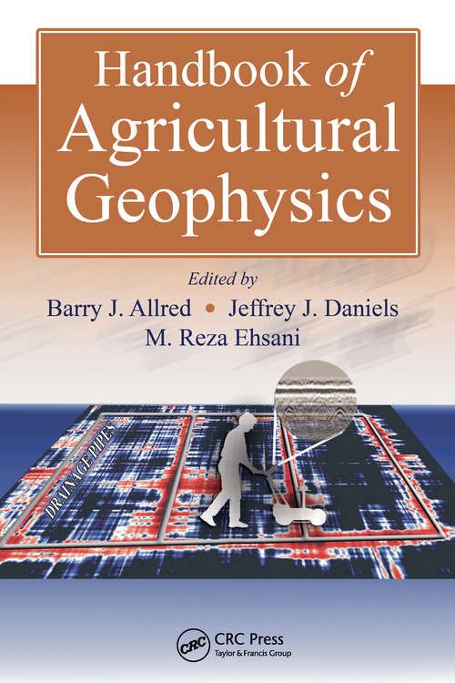 Book cover of Handbook of Agricultural Geophysics