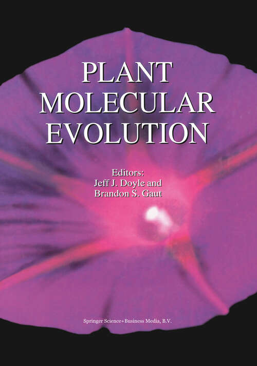 Book cover of Plant Molecular Evolution (2000)