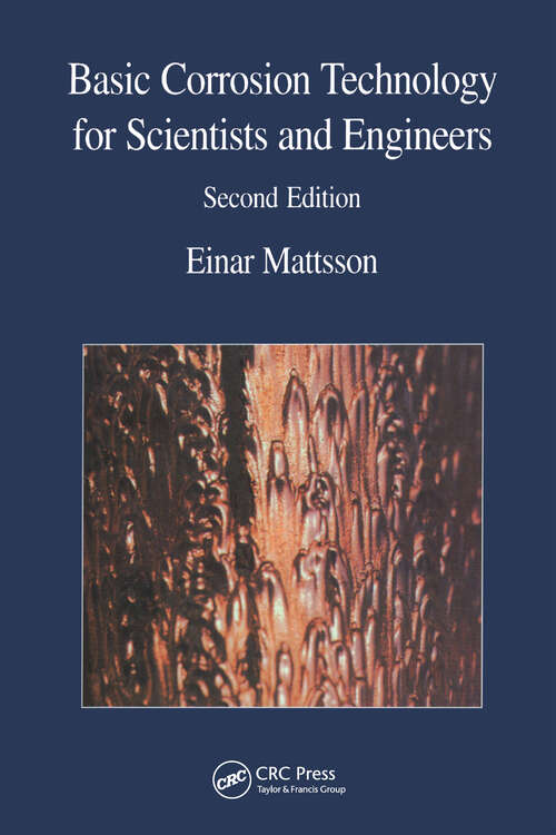 Book cover of Basic Corrosion Technology for Scientists and Engineers
