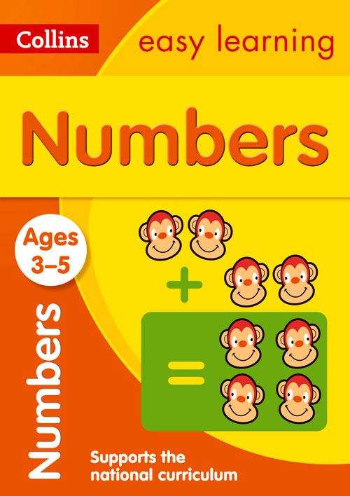 Book cover of Numbers Ages 3-5 (Collins Easy Learning Preschool Ser.) (PDF)