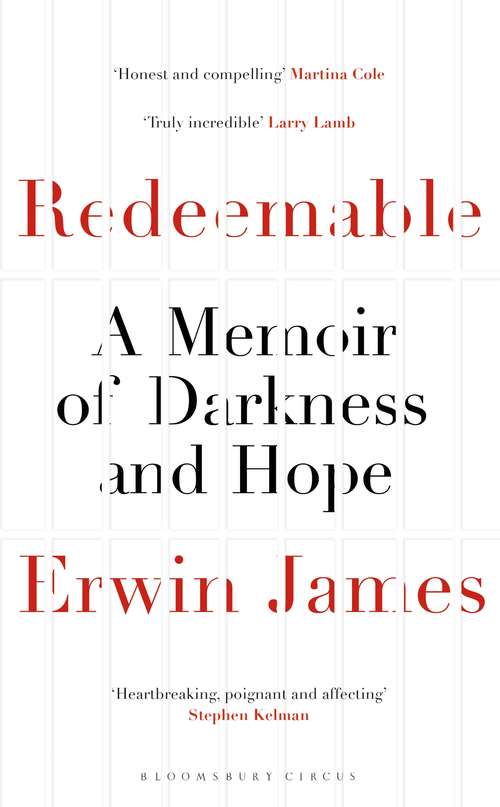 Book cover of Redeemable: A Memoir of Darkness and Hope