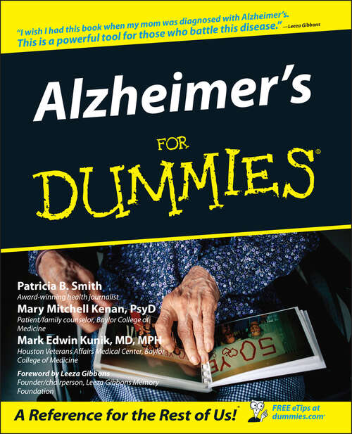 Book cover of Alzheimer's For Dummies