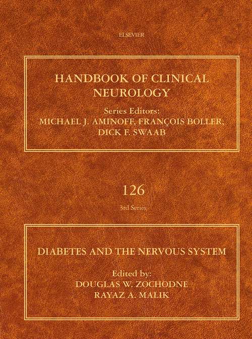 Book cover of Diabetes and the Nervous System (Handbook of Clinical Neurology: Volume 126)