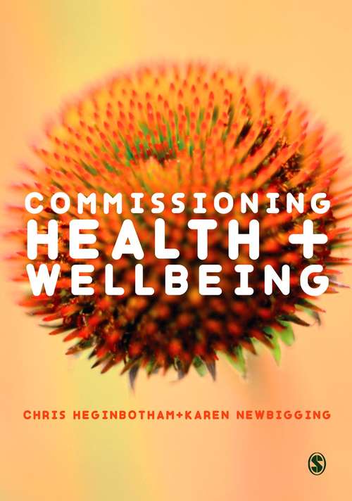 Book cover of Commissioning Health and Wellbeing