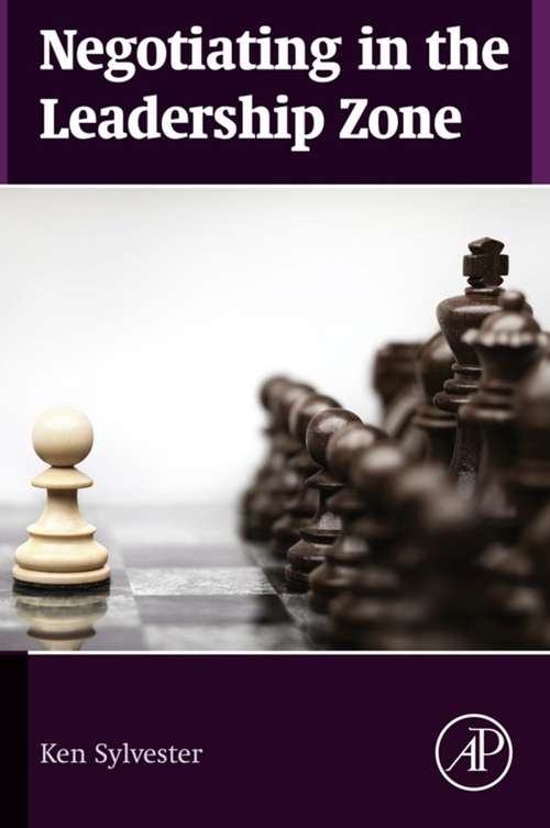 Book cover of Negotiating in the Leadership Zone