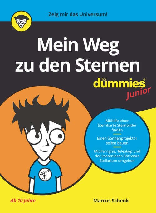 Book cover of Mein Weg zu den Sternen für Dummies Junior (Für Dummies)