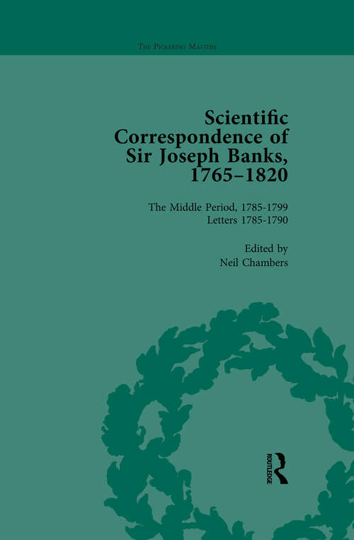 Book cover of The Scientific Correspondence of Sir Joseph Banks, 1765-1820 Vol 3