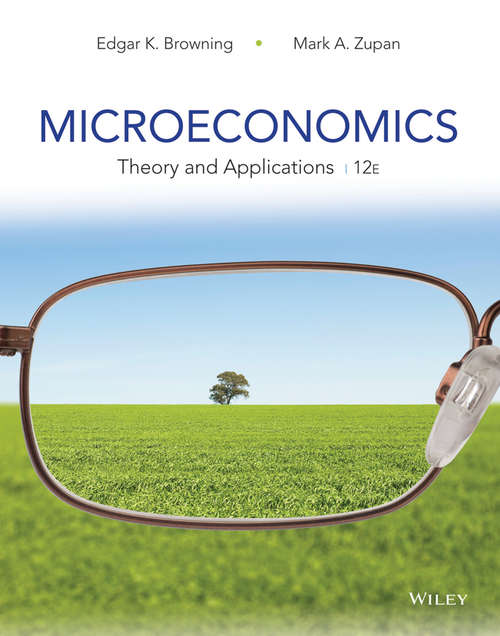 Book cover of Microeconomics: Theory and Applications