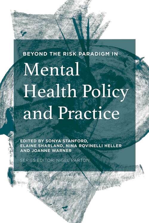 Book cover of Beyond the Risk Paradigm in Mental Health Policy and Practice (Beyond the Risk Paradigm)