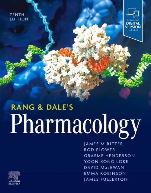 Book cover of Rang & Dale's Pharmacology E-Book: Rang & Dale's Pharmacology E-Book (10)