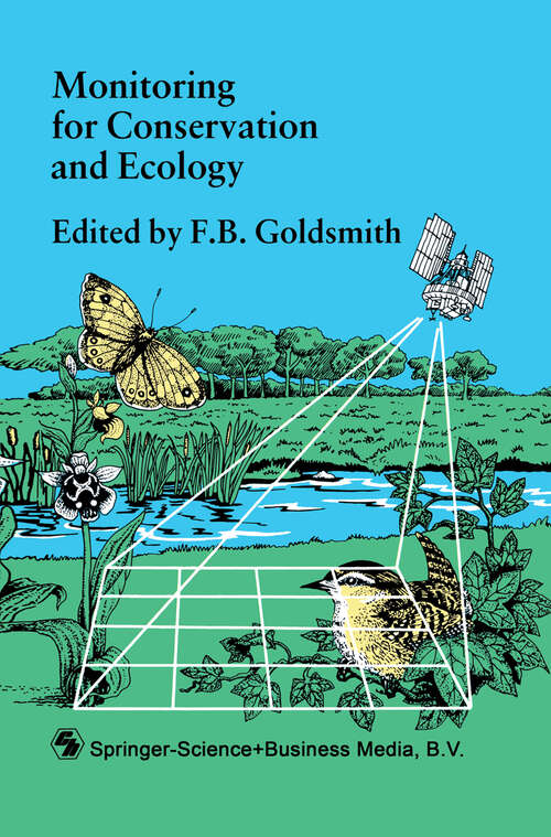 Book cover of Monitoring for Conservation and Ecology (1991) (Conservation Biology #3)