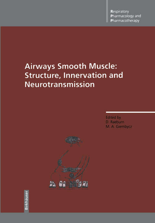 Book cover of Airways Smooth Muscle: Structure, Innervation and Neurotransmission (1994) (Respiratory Pharmacology and Pharmacotherapy)