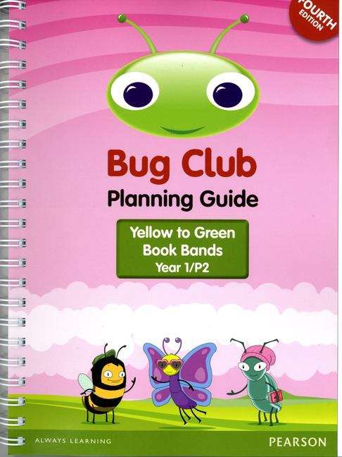Book cover of Bug Club Planning Guide Year 1 2017 edition