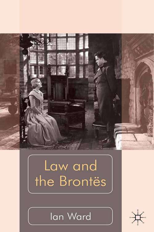 Book cover of Law and the Brontës (2012)