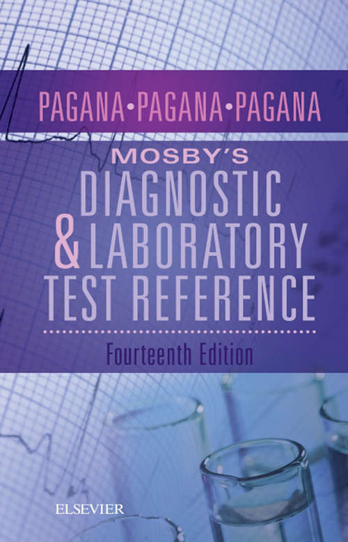 Book cover of Mosby's Diagnostic and Laboratory Test Reference - E-Book: Downloadable Handheld Software (13)