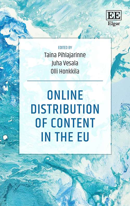 Book cover of Online Distribution Of Content In The EU (PDF)