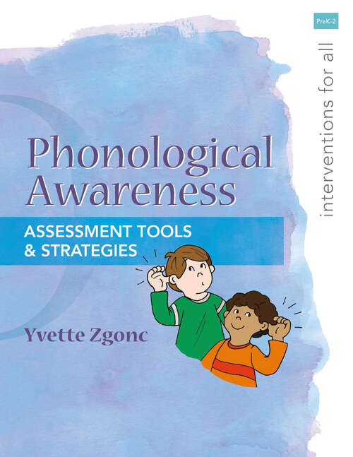 Book cover of Phonological Awareness