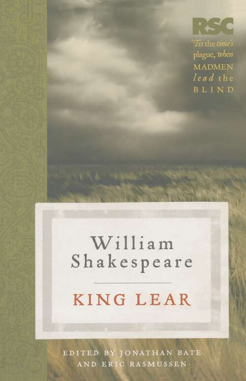 Book cover of King Lear (2009) (The RSC Shakespeare)