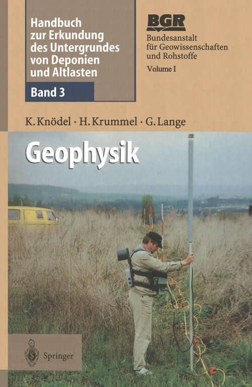Book cover of Handbuch zur Erkundung des Untergrundes von Deponien und Altlasten: Band 3: Geophysik (1997)