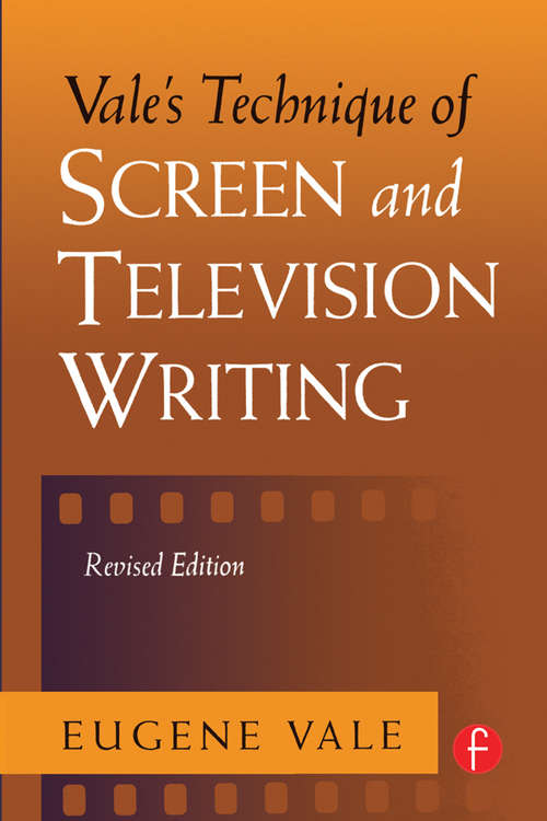Book cover of Vale's Technique of Screen and Television Writing (2)