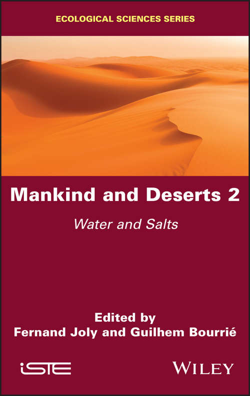 Book cover of Mankind and Deserts 2: Water and Salts