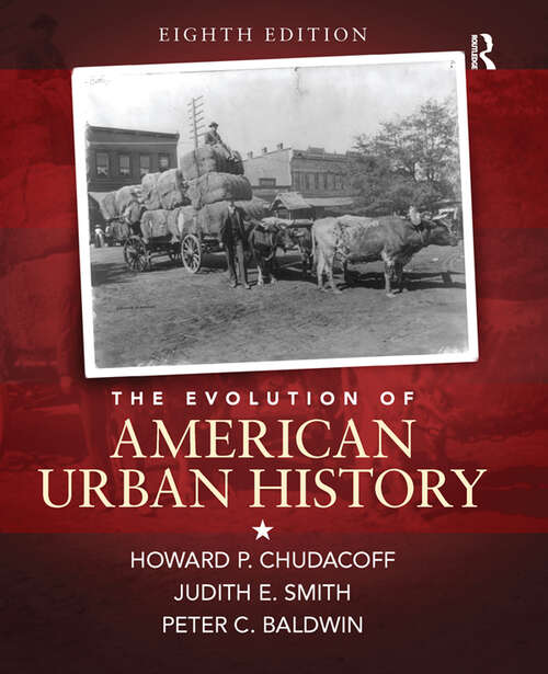 Book cover of The Evolution of American Urban History, (S2PCL) (8)