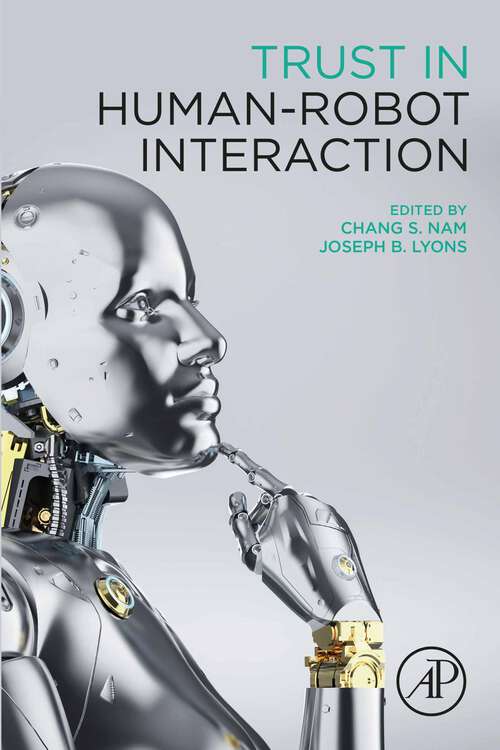 Book cover of Trust in Human-Robot Interaction