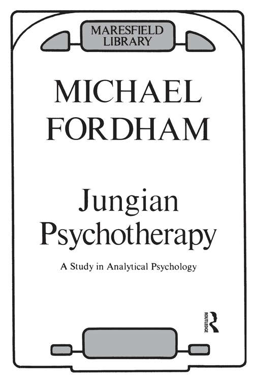 Book cover of Jungian Psychotherapy: A Study in Analytical Psychology
