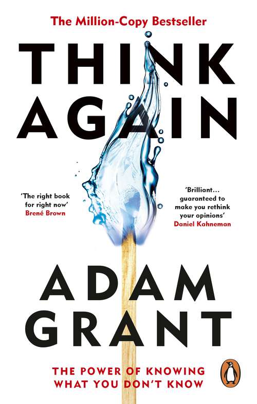Book cover of Think Again: The Power of Knowing What You Don't Know