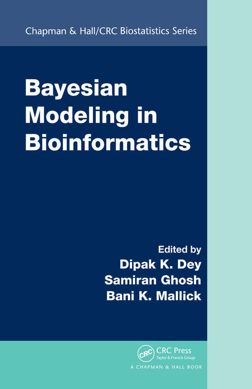 Book cover of Bayesian Modeling in Bioinformatics