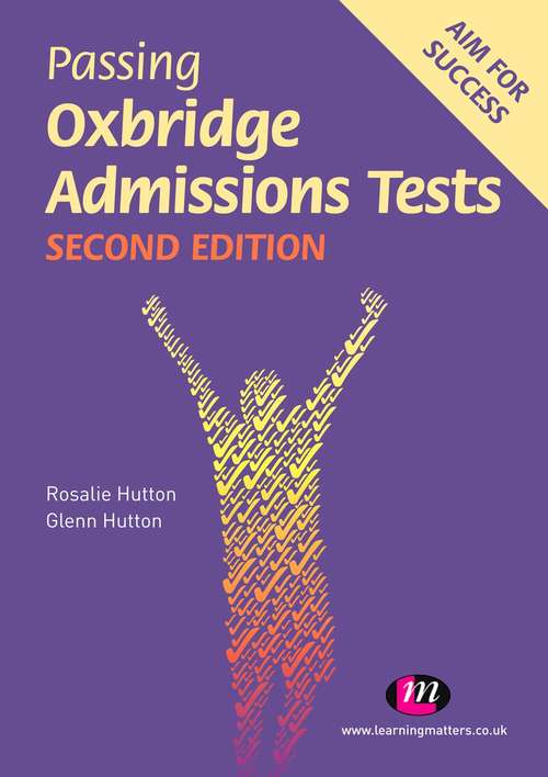 Book cover of Passing Oxbridge Admissions Tests (PDF)