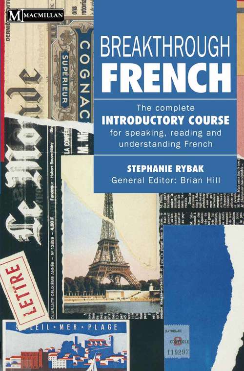 Book cover of Breakthrough French (1st ed. 1992) (Breakthrough Language)