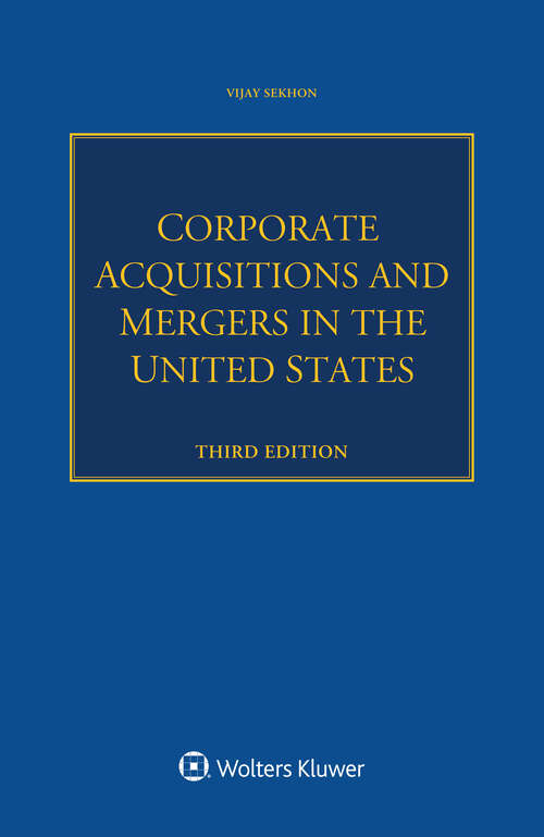 Book cover of Corporate Acquisitions and Mergers in the United States (3)
