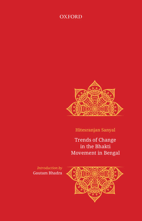 Book cover of Trends of Change in Bhakti Movement in Bengal