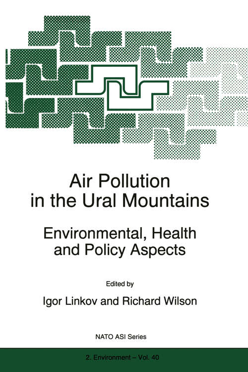 Book cover of Air Pollution in the Ural Mountains: Environmental, Health and Policy Aspects (1998) (NATO Science Partnership Subseries: 2 #40)