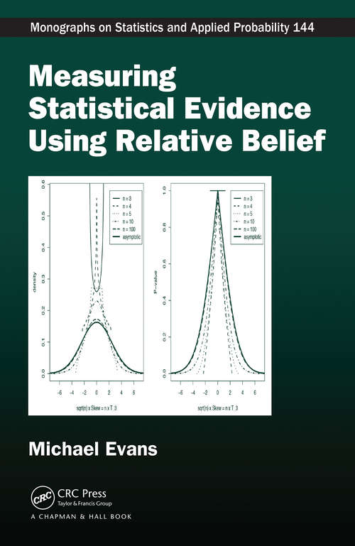 Book cover of Measuring Statistical Evidence Using Relative Belief (ISSN)
