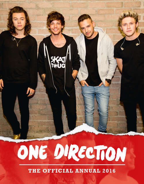 Book cover of One Direction: The Official Annual 2016 (ePub edition)
