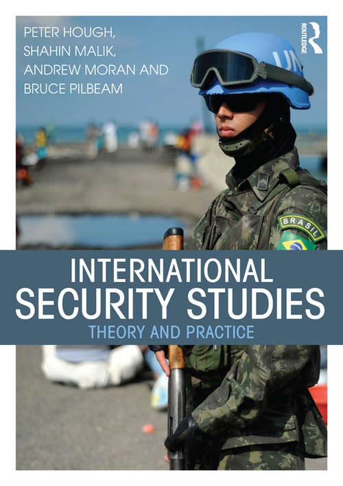 Book cover of International Security Studies: Theory and Practice