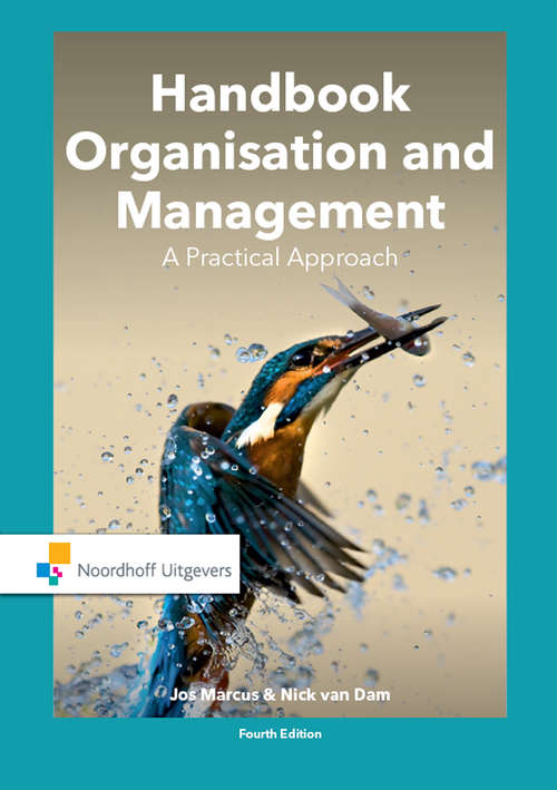 Book cover of Handbook Organisation and Management: A Practical Approach (Routledge-Noordhoff International Editions)