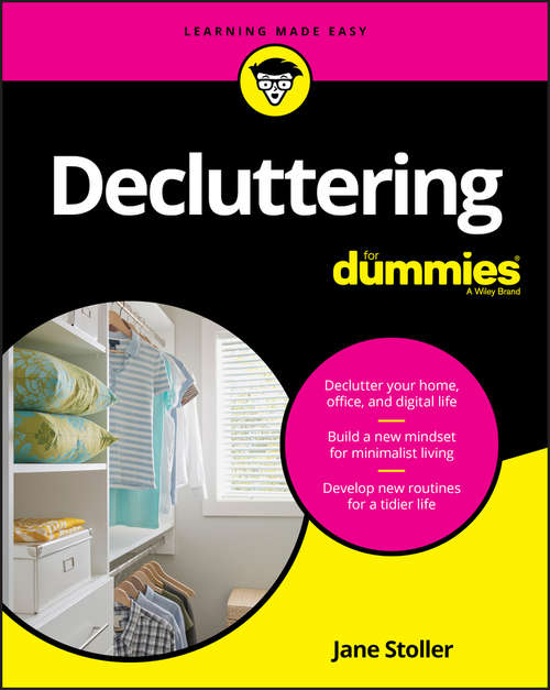 Book cover of Decluttering For Dummies