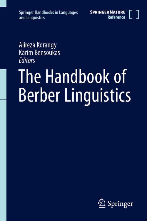 Book cover of The Handbook of Berber Linguistics